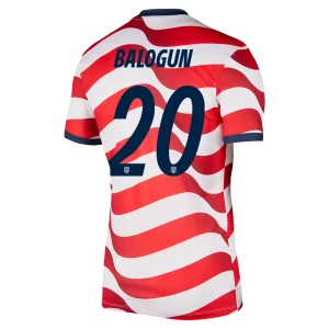 BALOGUN NO.20 Camiseta Estados Unidos Primera Equipacion 2026 – Versión Jugador