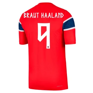 BRAUT HAALAND NO.9 Camiseta Noruega Primera Equipacion 2026 – Versión Jugador