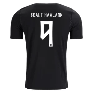 BRAUT HAALAND NO.9 Camiseta Noruega Segunda Equipacion 2026 – Versión Jugador