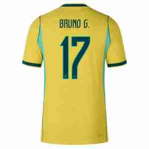 BRUNO G. NO.17 Camiseta Brasil Primera Equipacion 2026 – Versión Jugador