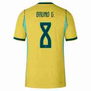 BRUNO G. NO.8 Camiseta Brasil Primera Equipacion 2026 – Versión Jugador