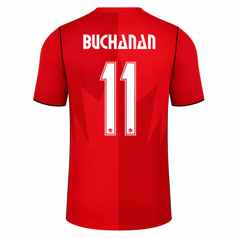 BUCHANAN NO.11 Camiseta Canadá Primera Equipacion 2026 – Versión Jugador BUCHANAN NO.11 Camiseta Canadá Primera Equipacion 2026 – Versión Jugador