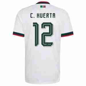C. HUERTA NO.12 Camiseta México Segunda Equipacion 2026 – Versión Jugador