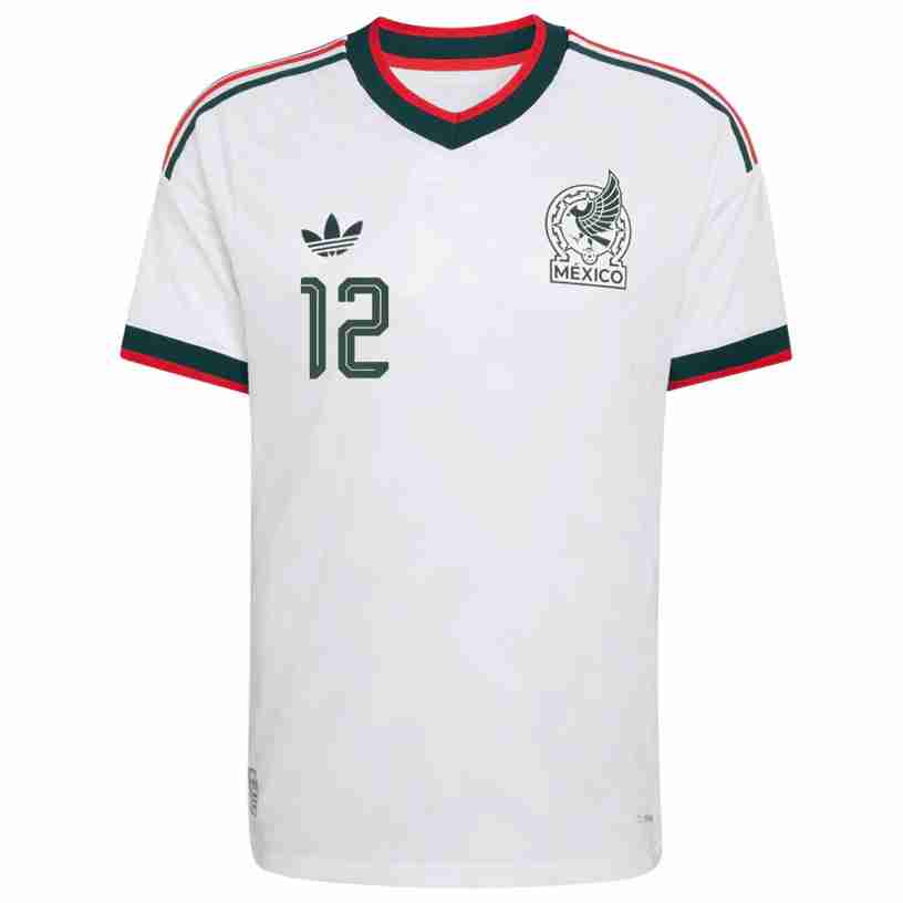 C. HUERTA NO.12 Camiseta México Segunda Equipacion 2026 – Versión Jugador_1 C. HUERTA NO.12 Camiseta México Segunda Equipacion 2026 – Versión Jugador_1