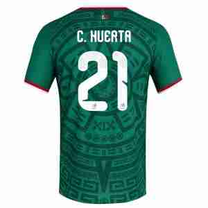 C. HUERTA NO.21 Camiseta México Primera Equipacion 2026 – Versión Jugador