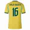 CARLOS AUGUSTO NO.16 Camiseta Brasil Primera Equipacion 2026 – Versión Jugador