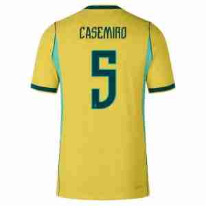 CASEMIRO NO.5 Camiseta Brasil Primera Equipacion 2026 – Versión Jugador