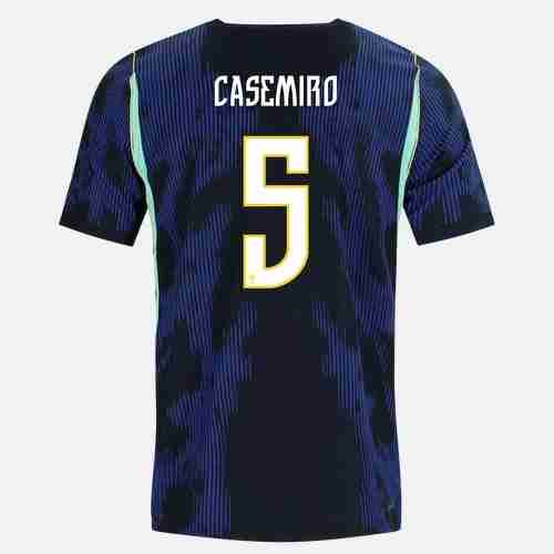 CASEMIRO NO.5 Camiseta Brasil Segunda Equipacion 2026 – Versión Jugador CASEMIRO NO.5 Camiseta Brasil Segunda Equipacion 2026 – Versión Jugador