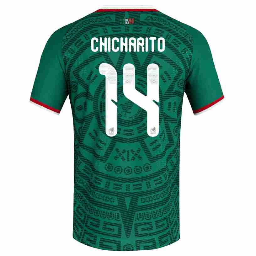 CHICHARITO NO.14 Camiseta México Primera Equipacion 2026 – Versión Jugador CHICHARITO NO.14 Camiseta México Primera Equipacion 2026 – Versión Jugador