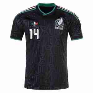 CHICHARITO NO.14 Camiseta México Tercera Equipacion 2026 – Versión Jugador_1