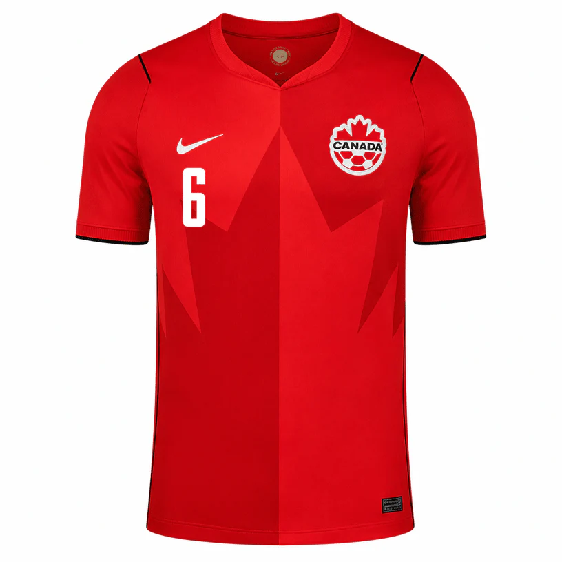 CHOINIERE NO.6 Camiseta Canadá Primera Equipacion 2026 – Versión Jugador_1 CHOINIERE NO.6 Camiseta Canadá Primera Equipacion 2026 – Versión Jugador_1