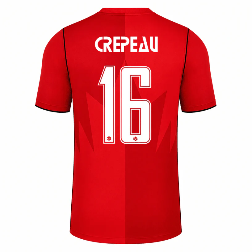 CREPEAU NO.16 Camiseta Canadá Primera Equipacion 2026 – Versión Jugador CREPEAU NO.16 Camiseta Canadá Primera Equipacion 2026 – Versión Jugador