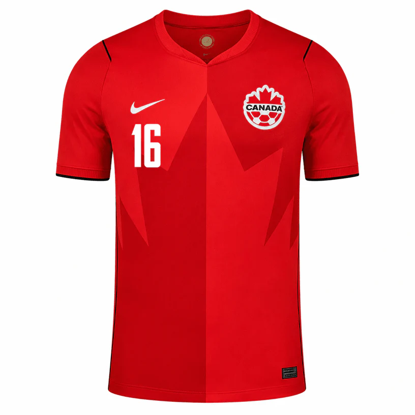 CREPEAU NO.16 Camiseta Canadá Primera Equipacion 2026 – Versión Jugador_1 CREPEAU NO.16 Camiseta Canadá Primera Equipacion 2026 – Versión Jugador_1