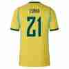 CUNHA NO.21 Camiseta Brasil Primera Equipacion 2026 – Versión Jugador