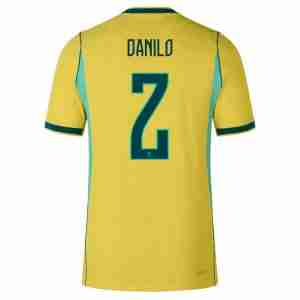 DANILO NO.2 Camiseta Brasil Primera Equipacion 2026 – Versión Jugador