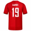 DAVIES NO.19 Camiseta Canadá Primera Equipacion 2026 – Versión Jugador