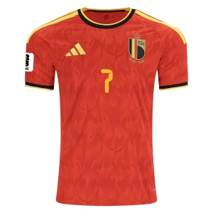 DE BRUYNE NO.7 Camiseta Belgica Primera Equipacion 2026 – Versión Jugador_1