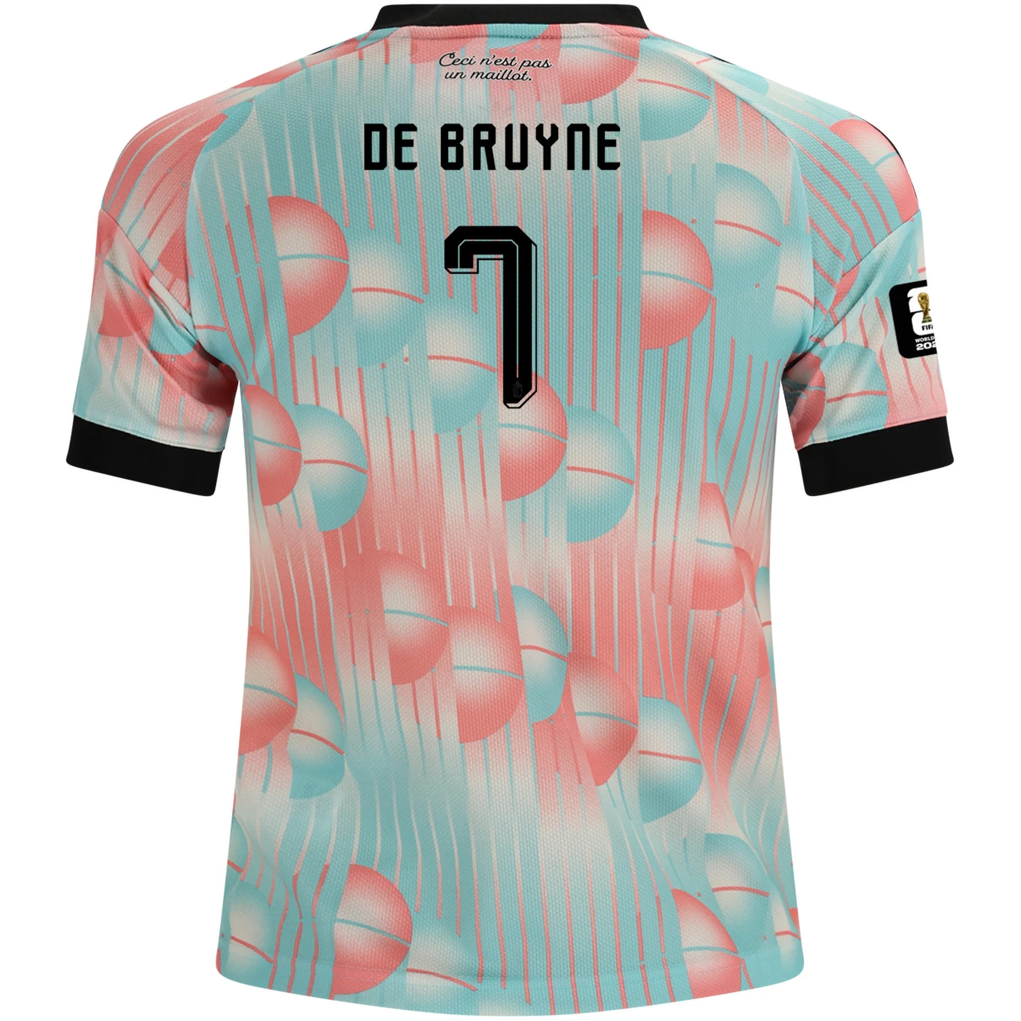 DE BRUYNE NO.7 Camiseta Belgica Segunda Equipacion 2026 – Versión Jugador DE BRUYNE NO.7 Camiseta Belgica Segunda Equipacion 2026 – Versión Jugador