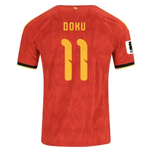 DOKU NO.11 Camiseta Belgica Primera Equipacion 2026 – Versión Jugador