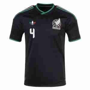 E. ÁLVAREZ NO.4 Camiseta México Tercera Equipacion 2026 – Versión Jugador_1