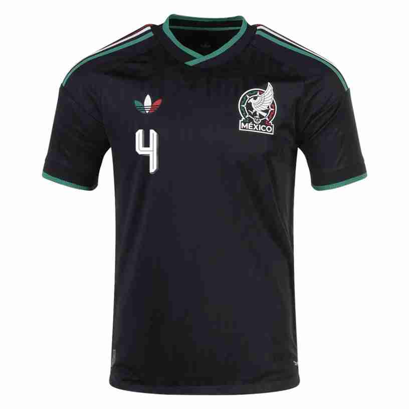 E. ÁLVAREZ NO.4 Camiseta México Tercera Equipacion 2026 – Versión Jugador_1 E. ÁLVAREZ NO.4 Camiseta México Tercera Equipacion 2026 – Versión Jugador_1