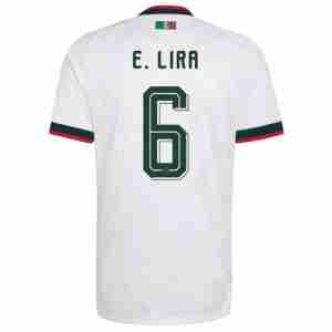 E. LIRA NO.6 Camiseta México Segunda Equipacion 2026 – Versión Jugador