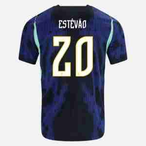 ESTÊVÃO NO.20 Camiseta Brasil Segunda Equipacion 2026 – Versión Jugador