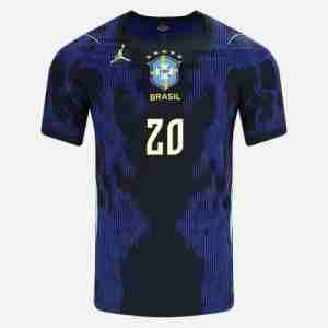 ESTÊVÃO NO.20 Camiseta Brasil Segunda Equipacion 2026 – Versión Jugador_1