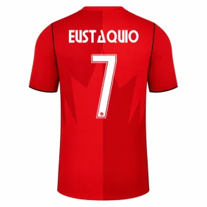 EUSTAQUIO NO.7 Camiseta Canadá Primera Equipacion 2026 – Versión Jugador