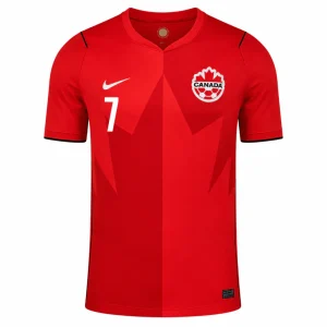 EUSTAQUIO NO.7 Camiseta Canadá Primera Equipacion 2026 – Versión Jugador_1