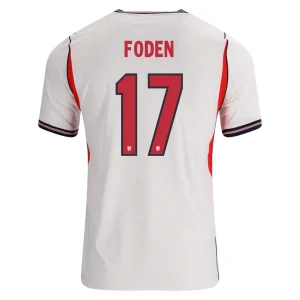 FODEN NO.17 Camiseta Inglaterra Primera Equipacion 2026 – Versión Jugador