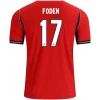 FODEN NO.17 Camiseta Inglaterra Segunda Equipacion 2026 – Versión Jugador