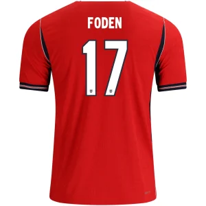 FODEN NO.17 Camiseta Inglaterra Segunda Equipacion 2026 – Versión Jugador