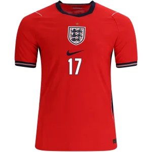 FODEN NO.17 Camiseta Inglaterra Segunda Equipacion 2026 – Versión Jugador_1