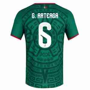 G. ARTEAGA NO.6 Camiseta México Primera Equipacion 2026 – Versión Jugador