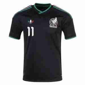 G. MORA NO.11 Camiseta México Tercera Equipacion 2026 – Versión Jugador_1