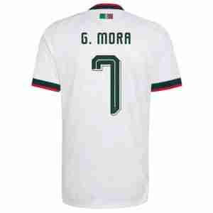 G. MORA NO.7 Camiseta México Segunda Equipacion 2026 – Versión Jugador