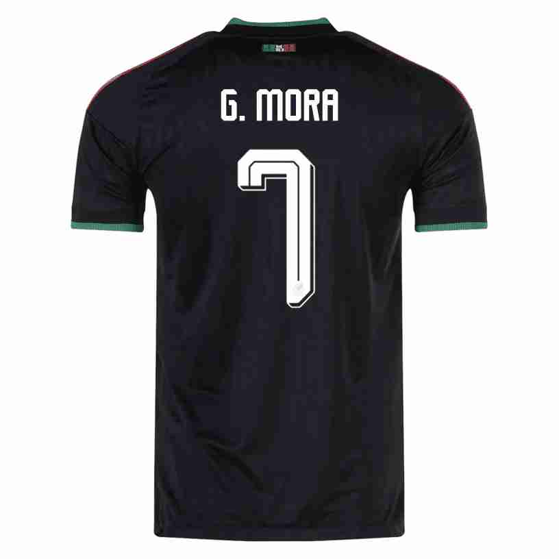 G. MORA NO.7 Camiseta México Tercera Equipacion 2026 – Versión Jugador G. MORA NO.7 Camiseta México Tercera Equipacion 2026 – Versión Jugador