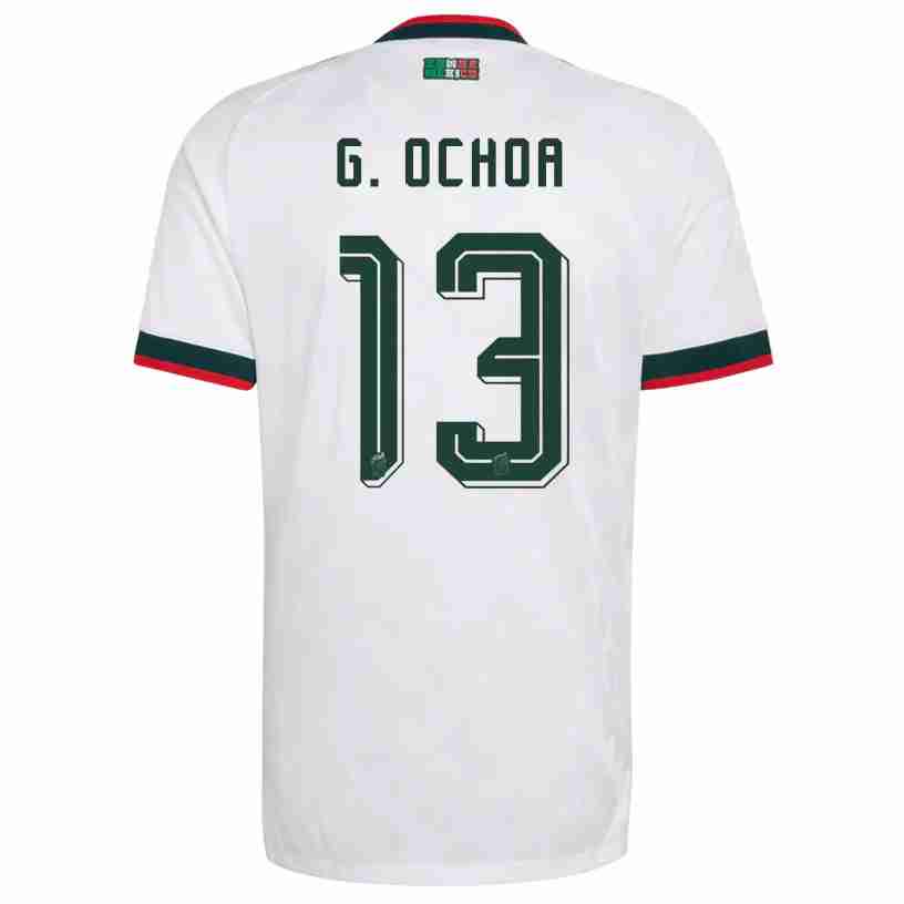 G. OCHOA NO.13 Camiseta México Segunda Equipacion 2026 – Versión Jugador G. OCHOA NO.13 Camiseta México Segunda Equipacion 2026 – Versión Jugador