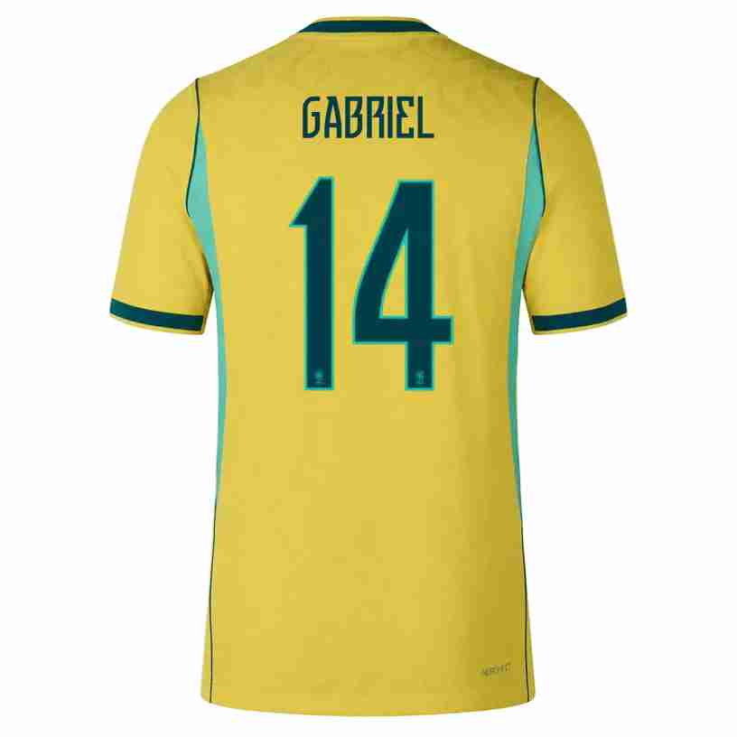 GABRIEL NO.14 Camiseta Brasil Primera Equipacion 2026 – Versión Jugador GABRIEL NO.14 Camiseta Brasil Primera Equipacion 2026 – Versión Jugador