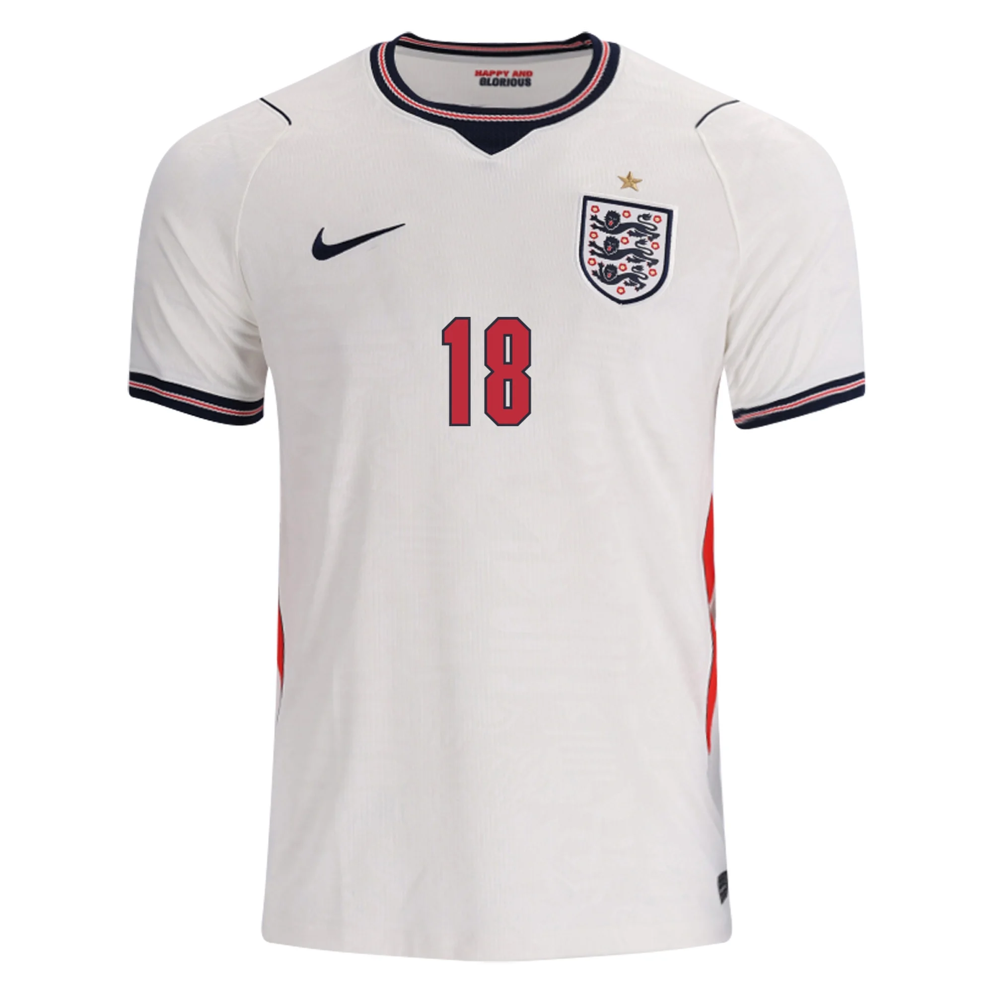 GORDON NO.18 Camiseta Inglaterra Primera Equipacion 2026 – Versión Jugador_1 GORDON NO.18 Camiseta Inglaterra Primera Equipacion 2026 – Versión Jugador_1