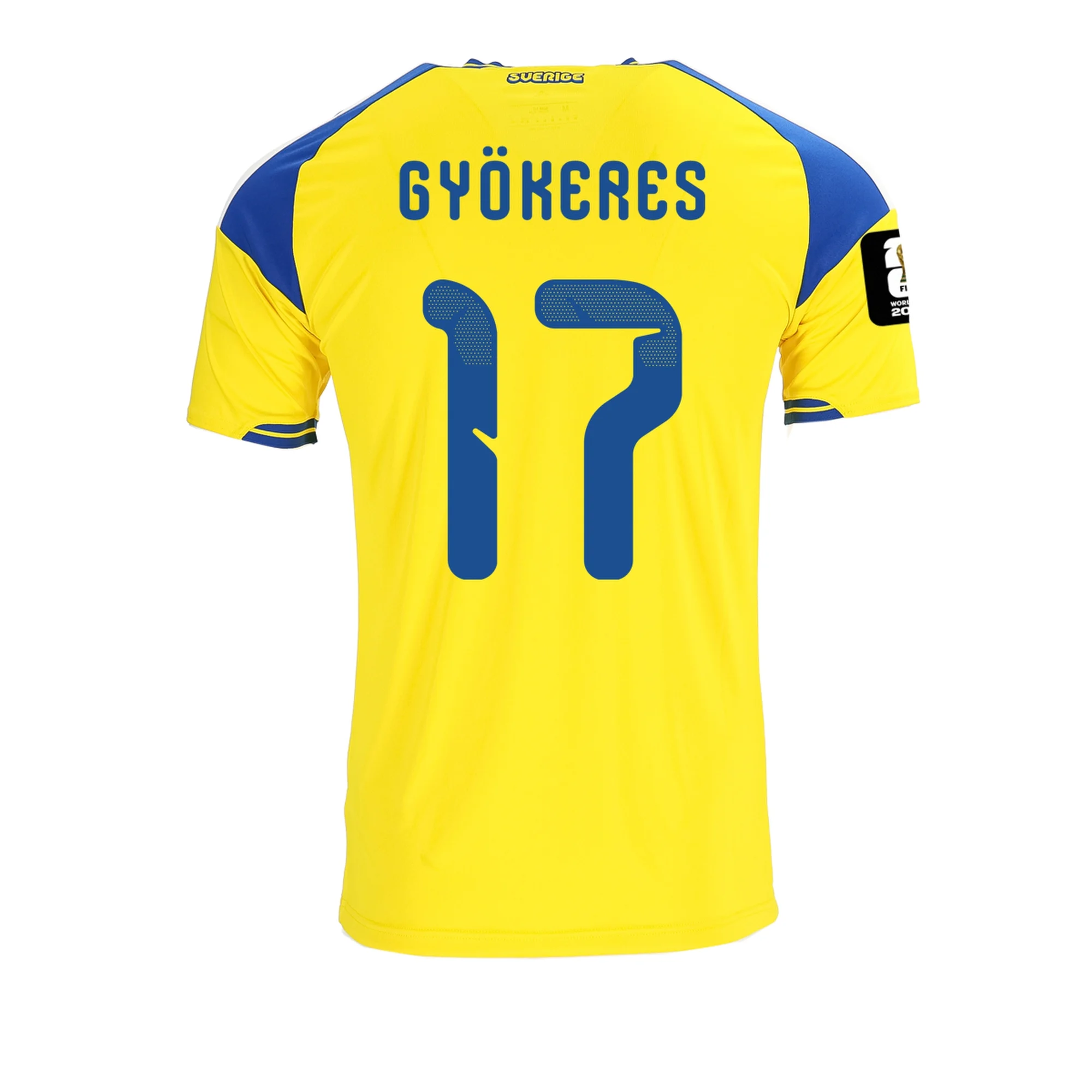 GYÖKERES NO.17 Camiseta Suecia Primera Equipacion 2026 – Versión Jugador GYÖKERES NO.17 Camiseta Suecia Primera Equipacion 2026 – Versión Jugador