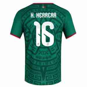 H. HERRERA NO.16 Camiseta México Primera Equipacion 2026 – Versión Jugador