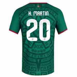 H. MARTIN NO.20 Camiseta México Primera Equipacion 2026 – Versión Jugador