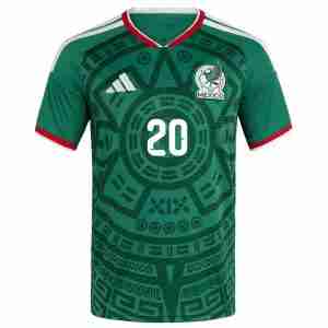 H. MARTIN NO.20 Camiseta México Primera Equipacion 2026 – Versión Jugador_1