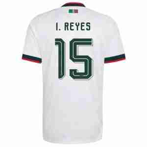 I. REYES NO.15 Camiseta México Segunda Equipacion 2026 – Versión Jugador