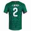 I. REYES NO.2 Camiseta México Primera Equipacion 2026 – Versión Jugador