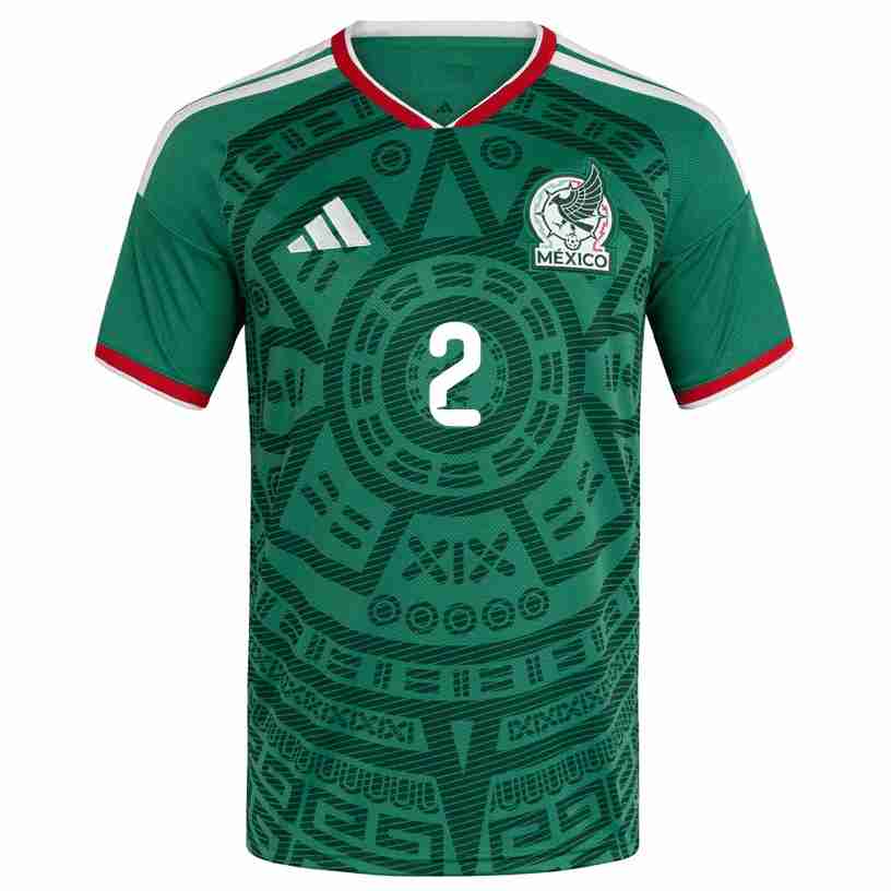 I. REYES NO.2 Camiseta México Primera Equipacion 2026 – Versión Jugador_1 I. REYES NO.2 Camiseta México Primera Equipacion 2026 – Versión Jugador_1