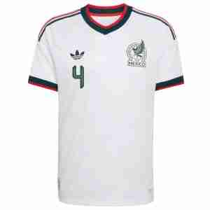 J. ARAUJO NO.4 Camiseta México Segunda Equipacion 2026 – Versión Jugador_1
