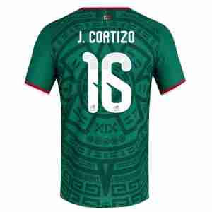J. CORTIZO NO.16 Camiseta México Primera Equipacion 2026 – Versión Jugador